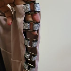 Nude cutout evening dress